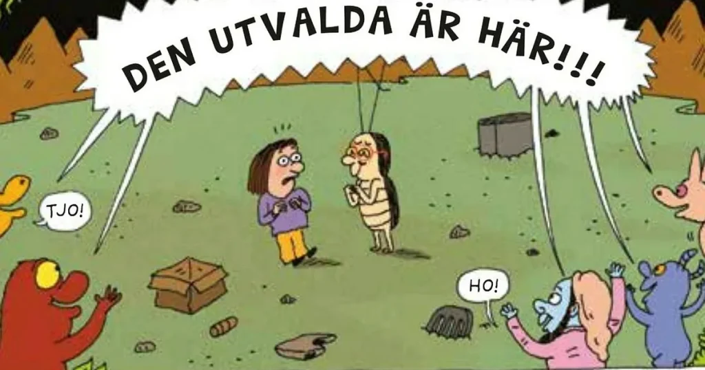 Vänskapen frodas i en flamsig men helt bedårande seriebok