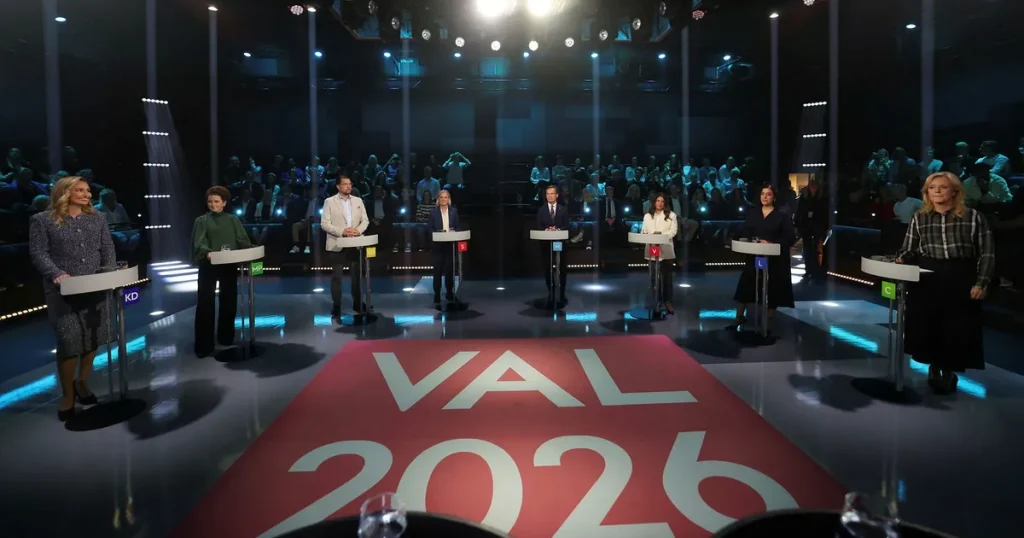 Partiledarna möts i slutdebatt i TV4