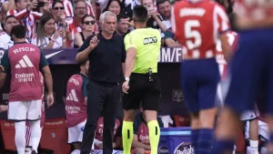 Mourinho skyller på domarkommittén efter Real Madrids derbyförlust mot Atlético Madrid