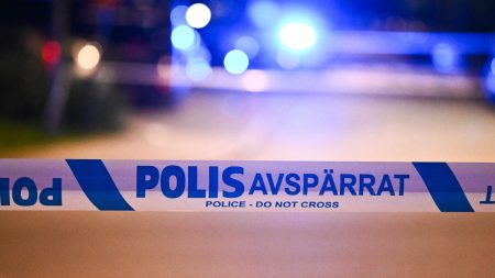 Två bilar kolliderade på E20 utanför Göteborg efter larm om felkörning