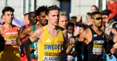 VM-guld till Almgren på halvmaraton – krossade Europarekordet