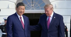 Xi anlände till Vita huset med pandadiplomati