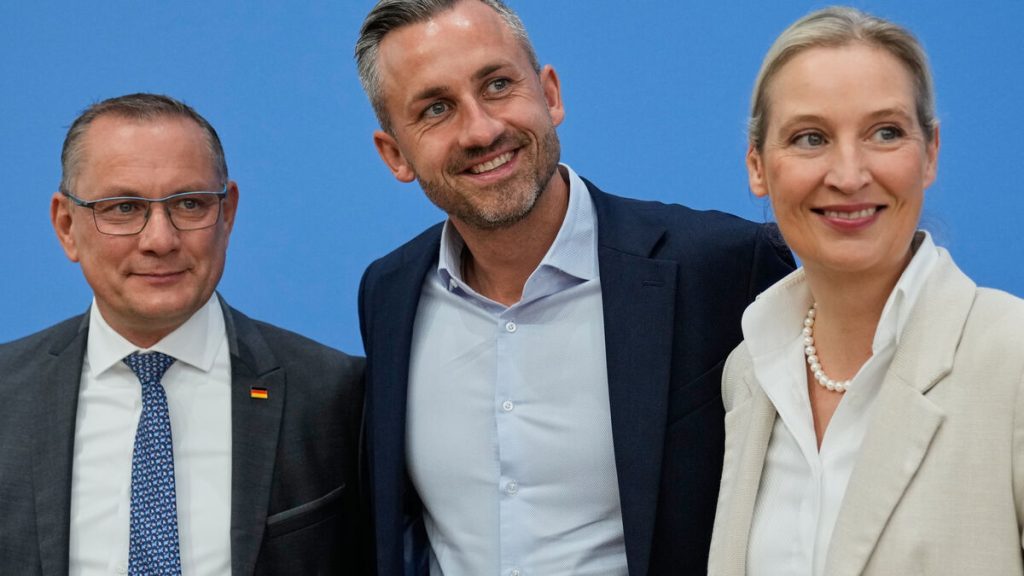 Tiotusentals protesterar mot högerextrema AfD efter valsegern i Sachsen-Anhalt.