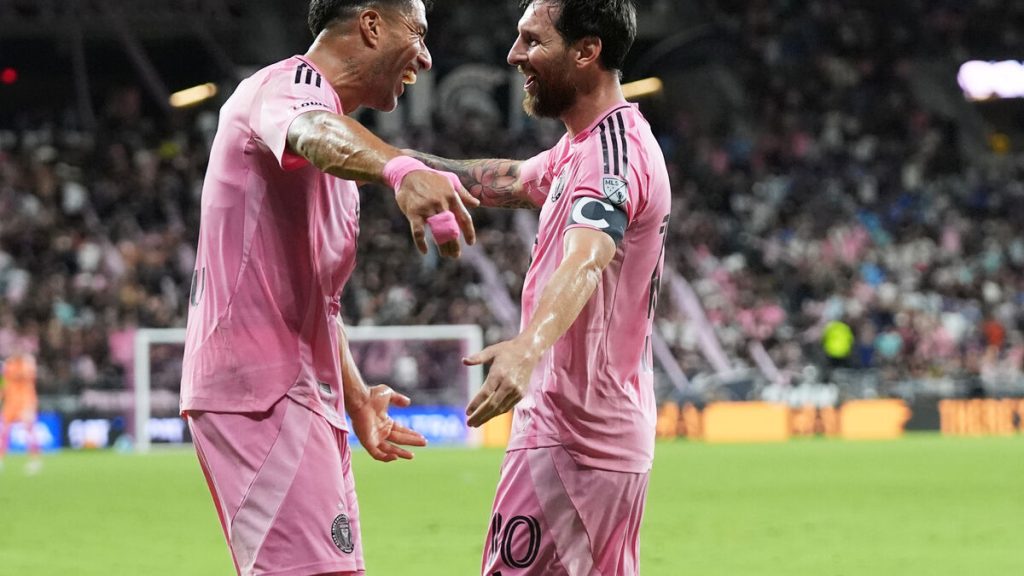 Messi når 100 mål för Inter Miami i seger över Cruz Azul
