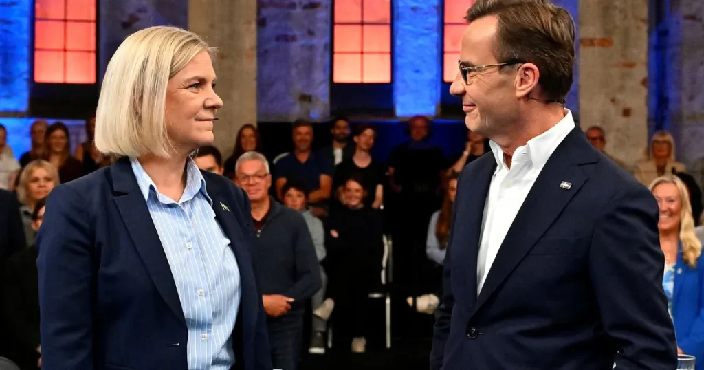 Sista duellen mellan Andersson och Kristersson