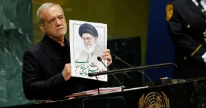 Irans president kom, sågs och talade i fiendeland
