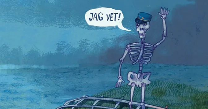 En perfekt bok att sprida skräck och förvirring med
