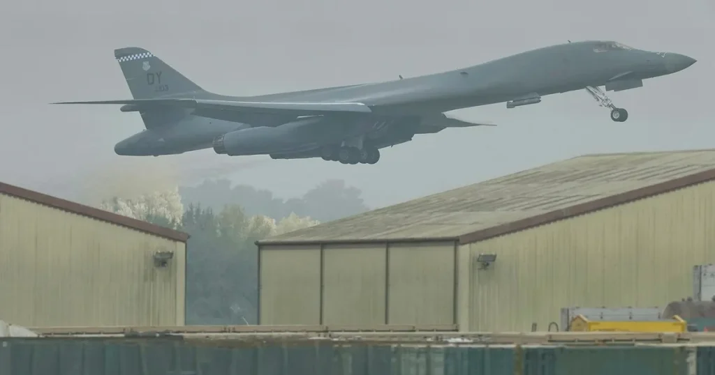 USA har flyttat bombflygplan från RAF-basen i England
