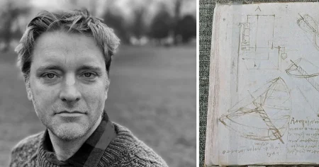 Han följer anteckningsbokens historia: ”da Vincis shoppinglistor är fascinerande”