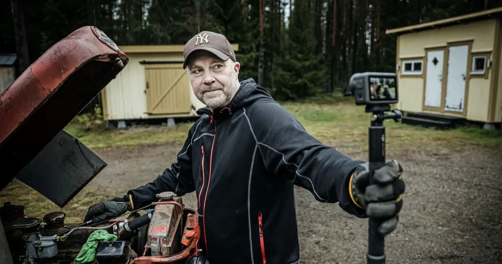Youtubern Per bjuder in till gården: ”Folk verkar gilla det vardagliga”