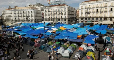 Spaniens bostadskris kan leda till nyval