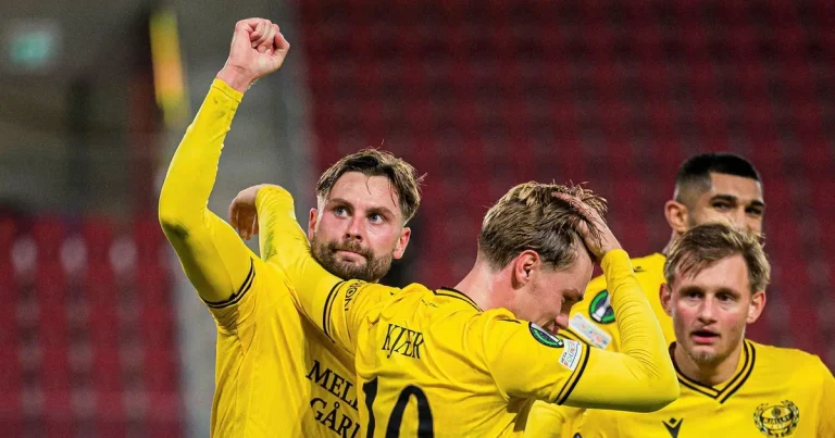 Seger för Mjällby i historiska Europadebuten