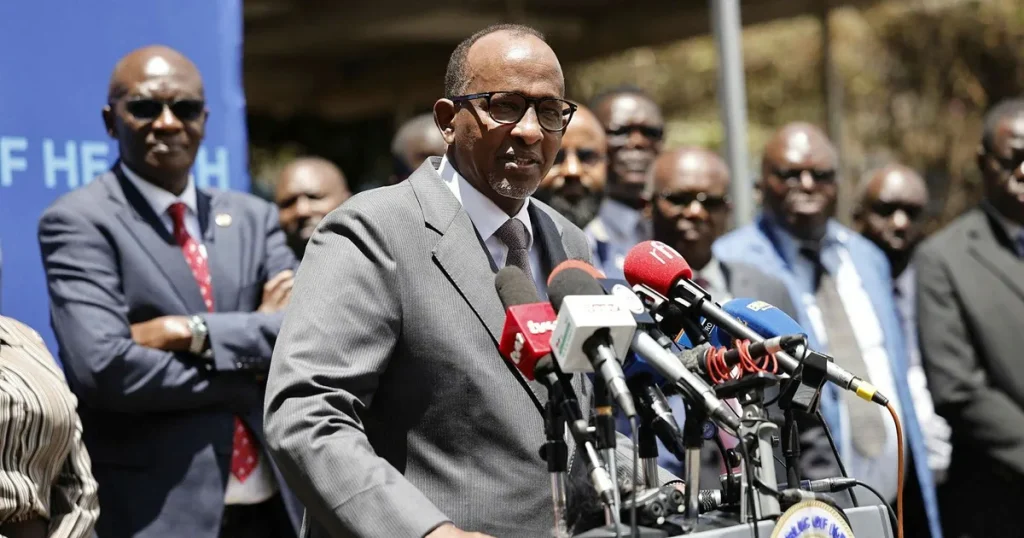 Kenya bekräftar första fallet av ebola – man flög hem svårt sjuk