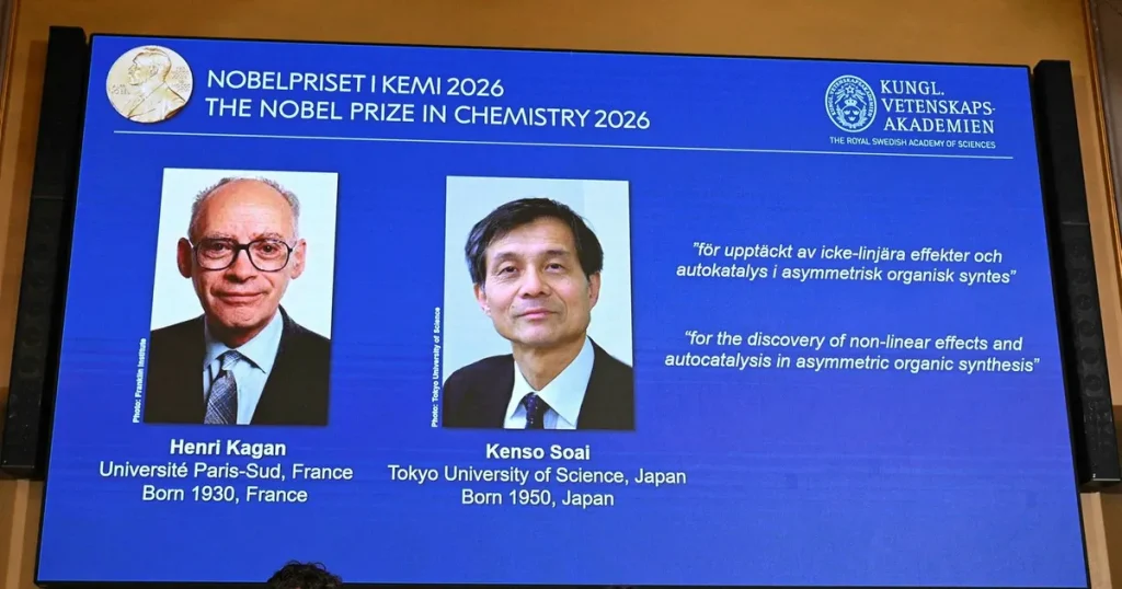 Nobelpristagarna löste över 100 år gammal kemisk gåta