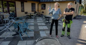 Skånska vattenbristen slår mot kafé – brunnen har sinat
