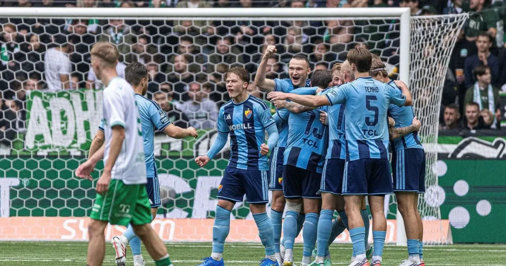 Djurgården segrare i derbyt – Hegland matchhjälte mot Hammarby