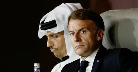 Macron varnar för utländsk påverkan och kritiserar Trump för ”dumma” uttalanden