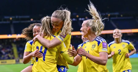 Sverige vidare i VM-playoffet efter total utklassning – Musovic fick lugn comeback