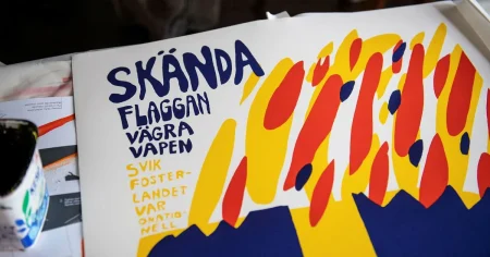 De Geers ”Skända flaggan” hittad hos polisen