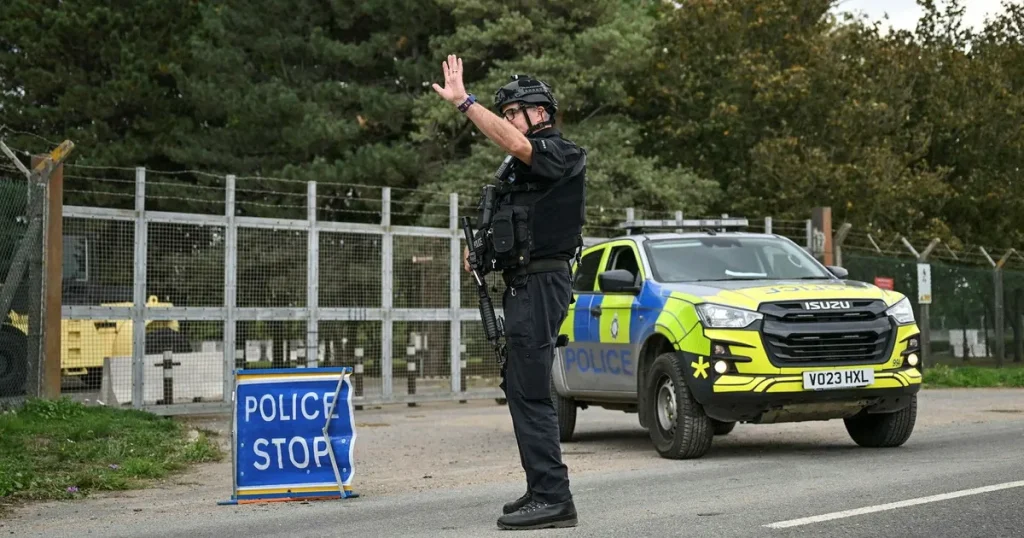 Brittisk-iransk man gripen för terrorplan – kopplas till incident på flygbas