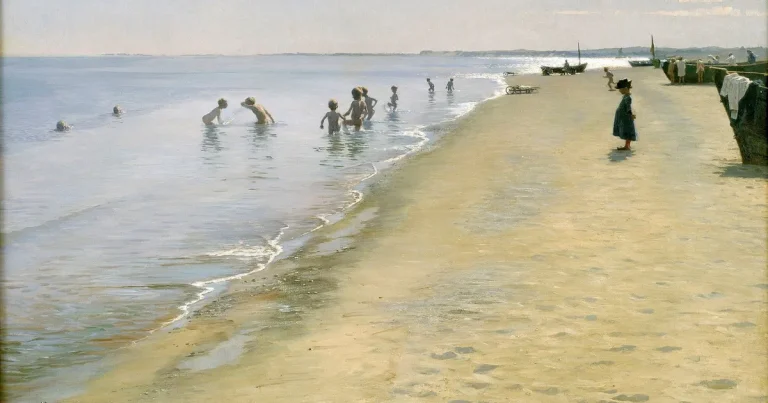 Sinnliga måleriska upplevelser i utställningen ”Till havet!”