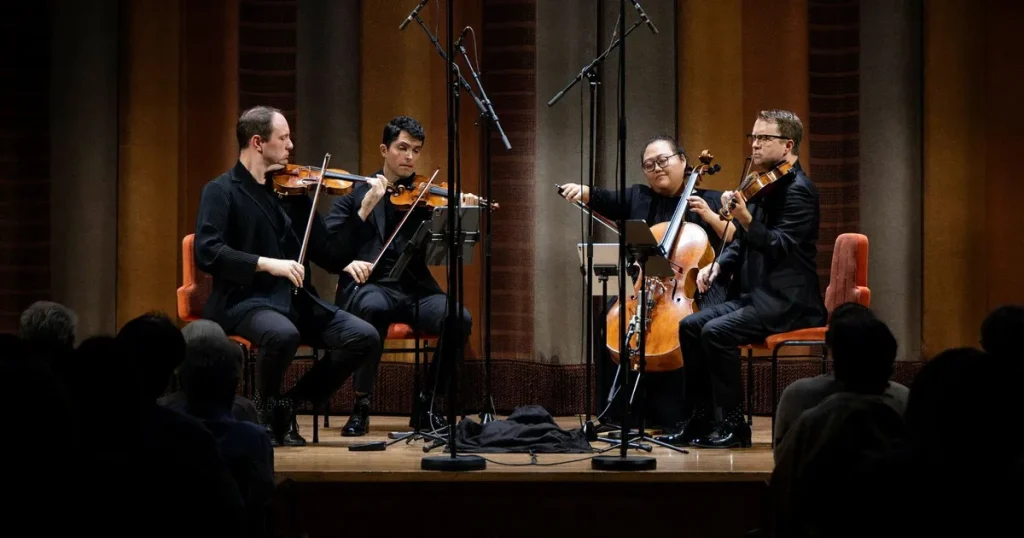 Calidore String Quartet imponerar med smärtande nostalgi på Konserthuset