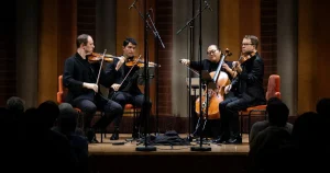 Calidore String Quartet imponerar med smärtande nostalgi på Konserthuset
